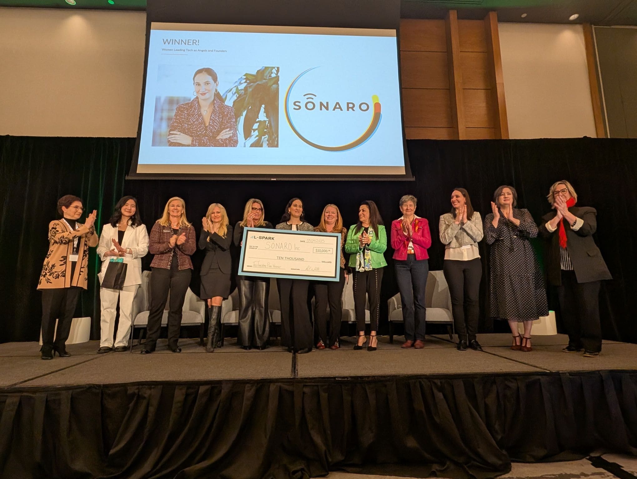 Sonaro Wins at Tech Tuesday Pitch Competition